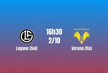 Nhận định Lugano vs Verona: Thử lửa đội đầu bảng Thụy Sĩ
