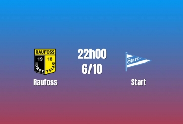 Nhận định Raufoss vs Start: Khác biệt đẳng cấp