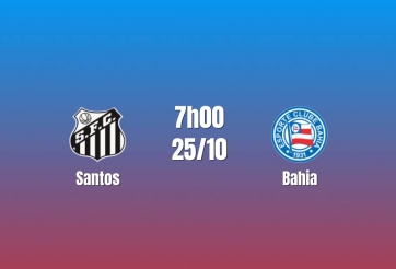 Nhận định Santos vs Bahia: Cuộc đua sát nút, 7h00 ngày 25/10/2026