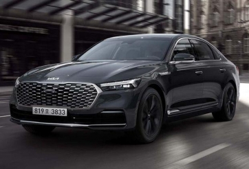 Ảnh thực tế Kia K9 vừa ra mắt thị trường, đánh dấu bước chân gia nhập phân khúc xe hạng sang