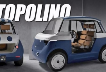 Cận cảnh Fiat Topolino - mẫu xe điện mini hàng thửa có giá quy đổi 1,5 tỷ đồng