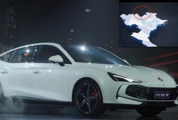 Cộng đồng mạng phản ứng khi hãng xe MG đăng bản đồ Việt Nam không trọn vẹn