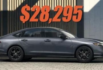 Honda Accord 2025 bổ sung phiên bản mới với giá bán tăng nhẹ