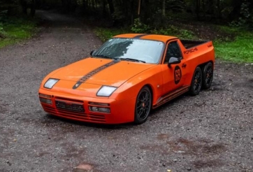 Chiêm ngưỡng chiếc bán tải Porsche '6 bánh' duy nhất trên toàn cầu