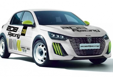 Peugeot 208 bất ngờ lộ diện với phiên bản 'xe đua'