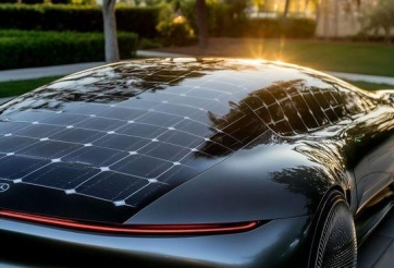 Mercedes tiên phong công nghệ sơn năng lượng mặt trời cho xe điện