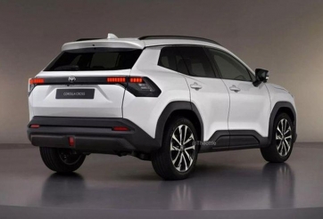 Toyota Corolla Cross thế hệ mới lộ bản phác họa với kiểu dáng cơ bắp