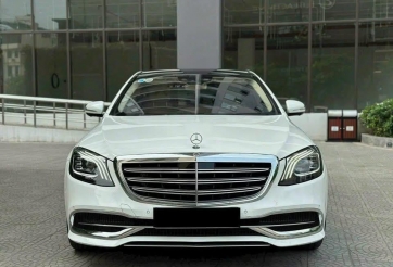 Mercedes-Benz S450L 2019 độ mâm Maybach lên sàn xe cũ sau 6 năm lăn bánh