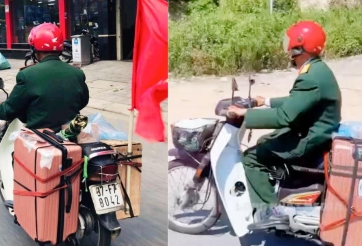 Cựu Chiến Binh 76 tuổi vượt 1.300 km bằng xe máy và hành trình gửi gắm tình yêu Tổ Quốc tới thế hệ trẻ