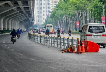 Phân làn cứng trên đường Phạm Văn Đồng: Giải pháp giao thông hay tạo thêm áp lực?