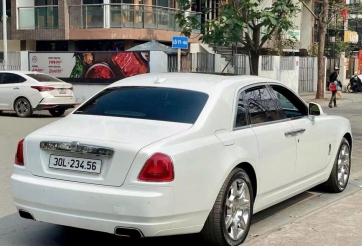Rolls-Royce Ghost đời đầu rao bán hơn 4 tỷ đồng: Biển số đẹp, độ nhẹ Series II, giữ nguyên “chất quý tộc”
