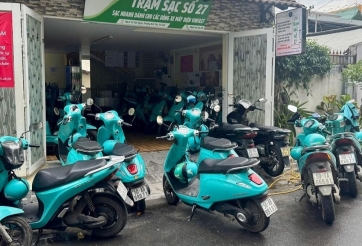 Trạm sạc xe điện tại TP.HCM kiêm điểm nghỉ chân cho tài xế công nghệ