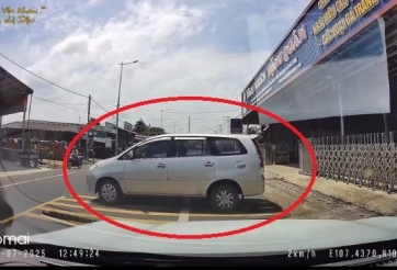 Quên phanh tay, ô tô 7 chỗ suýt gây họa – Bài học đắt giá về thói quen lái xe