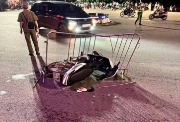 Hà Nội: 2 thanh niên 'thông chốt' tông cảnh sát cơ động bị thương bị bắt giữ