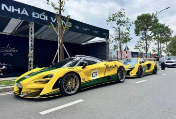 Hai siêu phẩm McLaren 650S Spider và 720S lột xác với diện mạo xe đua tại TPHCM