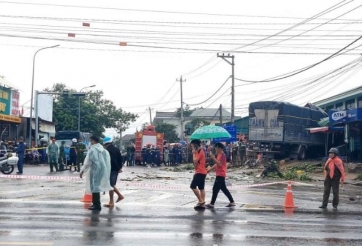 Khởi tố tài xế vụ xe tải lao vào chợ chuối Quảng Trị khiến 3 người tử vong