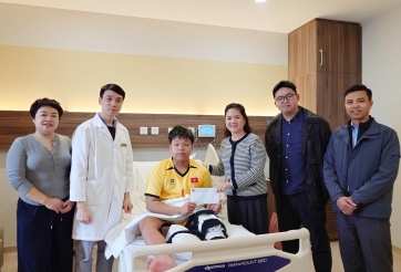 Thủ môn số 1 U19 Việt Nam phẫu thuật chấn thương dây chằng