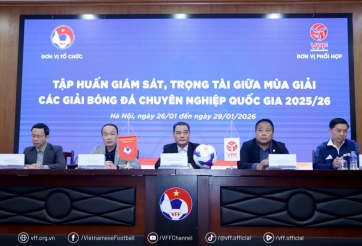 VFF tiếp tục quan tâm công tác trọng tài mùa giải 2025/2026