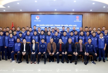 Bế mạc tập huấn Giám sát, Trọng tài giữa mùa giải Bóng đá Chuyên nghiệp Quốc gia 2025/26