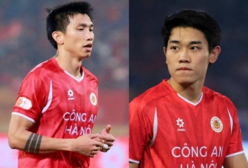 Khoảnh khắc đặc biệt của Văn Hậu và Đình Bắc gây chú ý