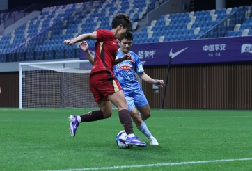 Cận cảnh trận thua của ĐT nữ Việt Nam trước Trung Quốc