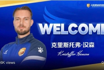 Tiền vệ Na Uy rời V-League, gia nhập CLB Trung Quốc