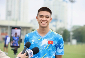 Hậu vệ U19 Việt Nam tuyên bố mục tiêu lớn, không ngại cạnh tranh