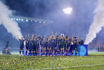 Thái Lan xuất sắc giành chức vô địch FIFA lần đầu tiên trong lịch sử