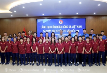Chủ tịch VFF tiếp lửa U17 Việt Nam trước VCK châu Á 2026