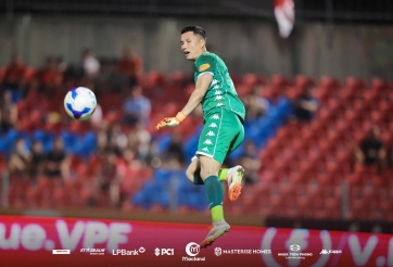 Đình Triệu xuất sắc cứu thua, giữ điểm cho Hải Phòng trước HAGL