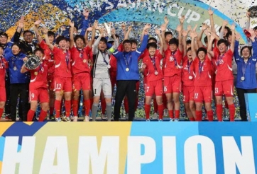 Triều Tiên đè bẹp Nhật Bản 5-1, lập kỷ lục vô địch châu Á lần thứ 5