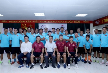 Bế mạc khóa học HLV bóng đá chứng chỉ ‘B’ AFC/VFF