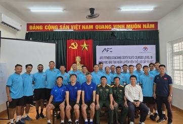 Khai mạc khóa học HLV thể lực AFC tại Đà Nẵng