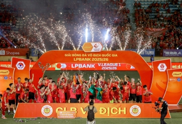 Đội vô địch V.League 2026/27 hưởng lợi cực lớn với quyết định mới