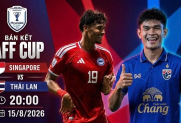 Dự đoán tỷ số Singapore vs Thái Lan, 20h00 ngày 15/8