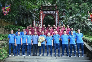 U20 Việt Nam có hành động đầy ý nghĩa trước hành trình châu Á