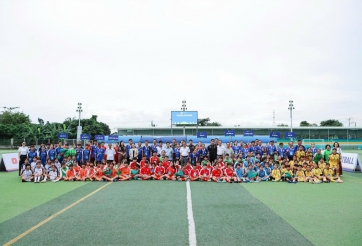 Festival U13 nữ 2026 khai màn, 8 đội bóng trẻ cùng tranh tài tại Đồng Tháp