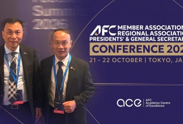 Chủ tịch VFF đến Nhật Bản dự hội nghị quan trọng của AFC