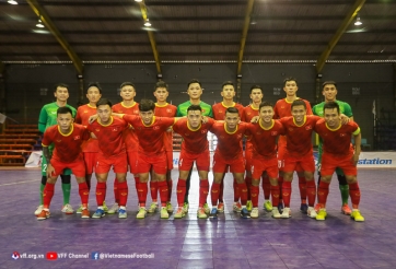ĐT Futsal Việt Nam thăng hạng 38 thế giới, Thái Lan bất ngờ 'tụt nhẹ' 2 bậc