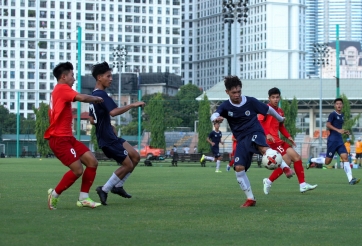 U16 Việt Nam thua đậm đàn em Quang Hải, Văn Hậu trước giải Đông Nam Á
