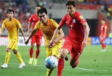 Đội trưởng phản lưới nhà, ĐT Trung Quốc thua dễ trước ĐKVĐ Hàn Quốc