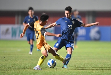 Hủy diệt Brunei, U16 Thái Lan khởi đầu hoàn hảo ở giải Đông Nam Á