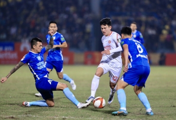 Để Viettel cầm chân, Nam Định lỡ hẹn với ngôi đầu bảng
