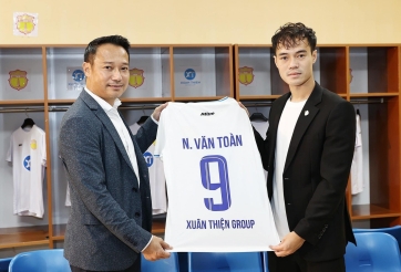 VIDEO: Văn Toàn tập luyện cùng dàn sao Nam Định, đặt mục tiêu vô địch V-League
