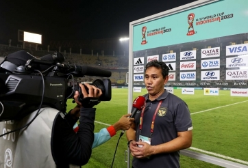 HLV Indonesia nói gì khi làm nên lịch sử ở World Cup?