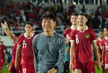 HLV Shin Tae-yong cùng ĐT Indonesia thắng CLB Hàn Quốc