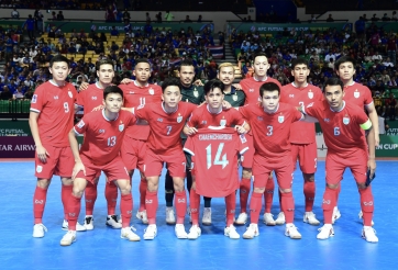 Thái Lan cùng bảng với Brazil, Croatia ở World Cup futsal