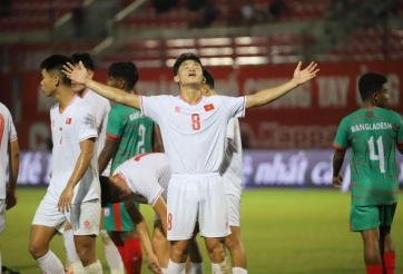 Thắng đậm Bangladesh, U20 Việt Nam vẫn mất ngôi đầu bảng