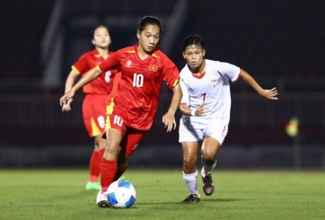 U19 nữ Việt Nam thắng nhẹ nhàng Myanmar