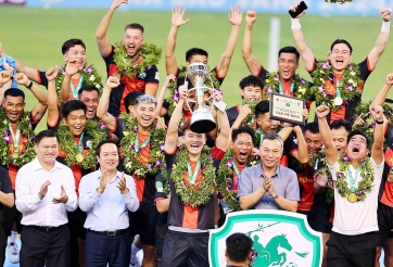 Đội Hoàng Đức lập hàng loạt kỷ lục ở giải hạng Nhất